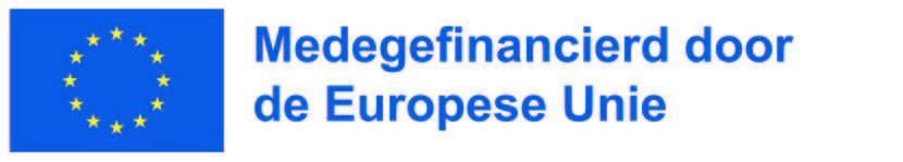 De subsidie ESF wordt medegefinancierd door de Europese Unie