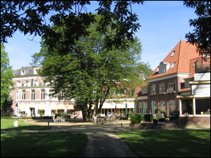 Monument in de winter