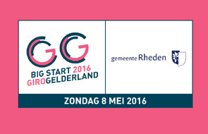 Big start 2016 Giro Gelderland, gemeente Rheden, 8 mei 2016