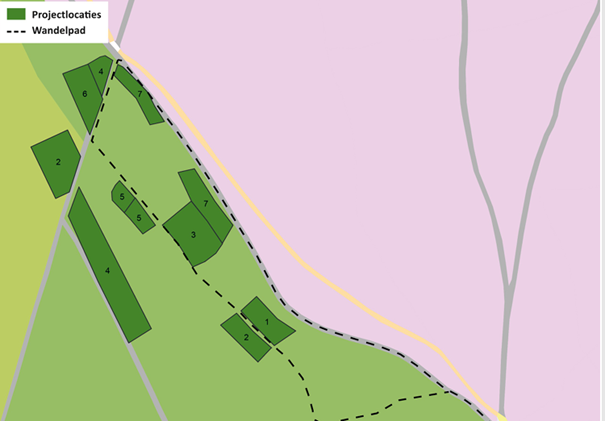 projectlocaties Rozendaalseveld